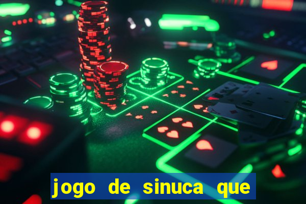 jogo de sinuca que ganha dinheiro no pix